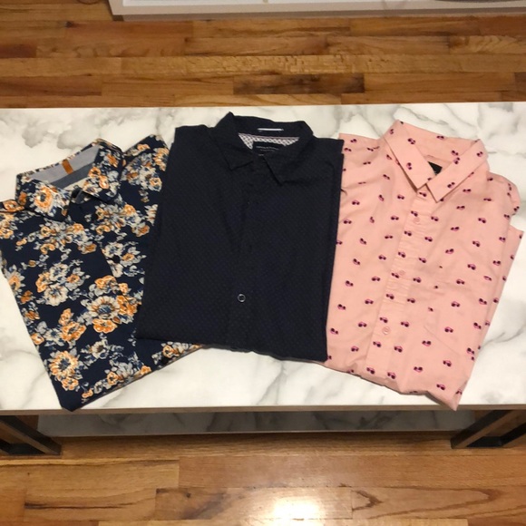Other - Mens Assorted Short Sleeve button downs